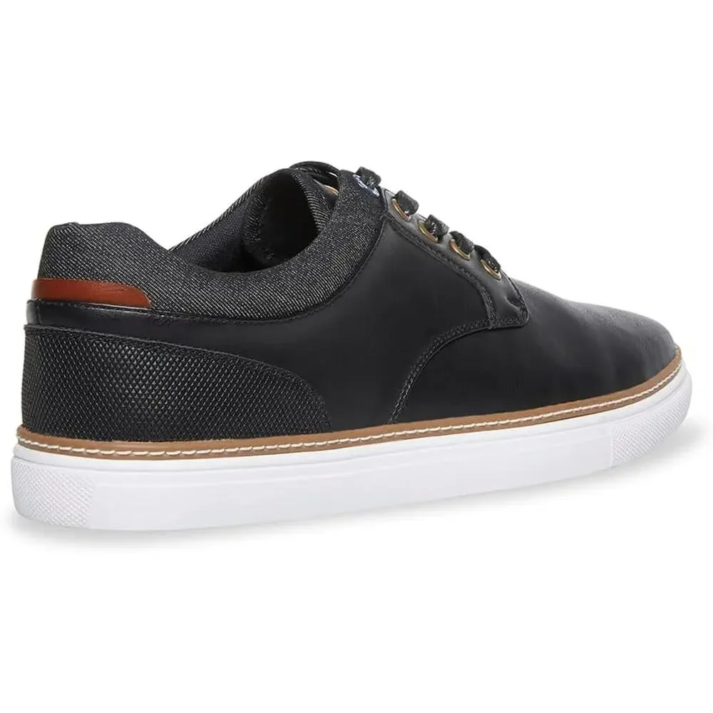 New In Box Steve Madden Men's Gully-S Oxford, Black Sz 8 NIB